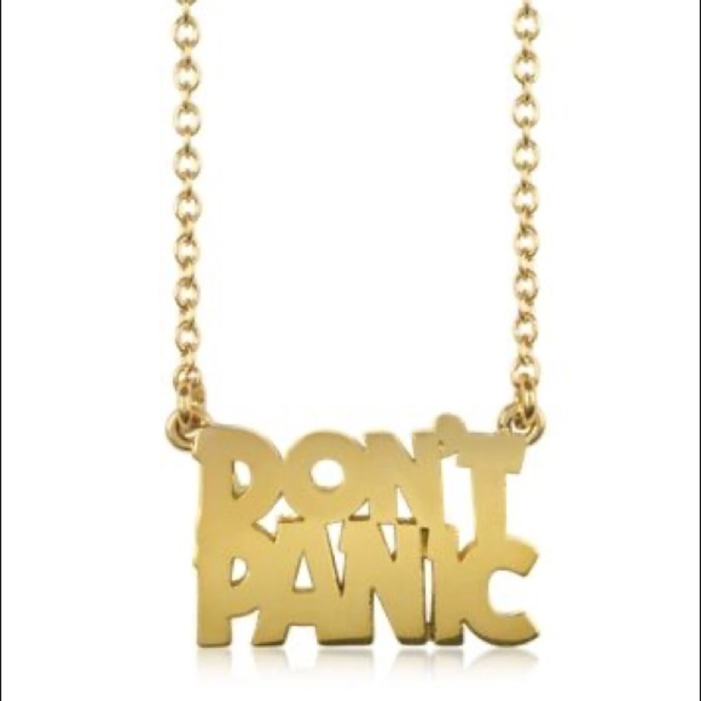 MARC JACOBS “Don’t Panic” Necklace